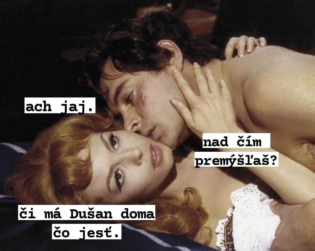 Myslím na Dušana.
